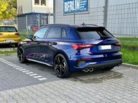 gebraucht Audi S3 Sportback Quattro - Navarrablau - Werksgarantie 06/27