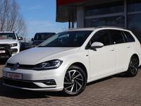 Gebraucht VW Golf VII Join 125 PS (91 kW) 2018 Oryxweiß perlmutteffekt Kombi