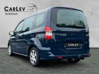 Gebraucht Ford Tourneo Courier Trend 101 PS (74 kW) 2016 Blau Van / Kleinbus