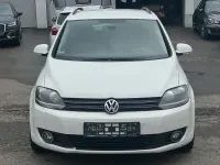 Gebraucht VW Golf Plus Cross Team 122 PS (89 kW) 2010 Weiß Van / Kleinbus