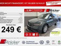 Gebraucht VW Tiguan Allspace Life 150 PS (110 kW) 2022 Petroleum blue metallic (metallic) SUV