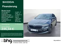 Gebraucht Skoda Scala Monte Carlo 150 PS (110 kW) 2020 Quarzgrau metallic Kleinwagen