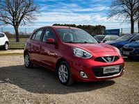 Gebraucht Nissan Micra Acenta 80 PS (58 kW) 2014 Rot Kleinwagen