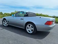 Gebraucht Mercedes SL320 231 PS (169 kW) 1995 Silber Cabrio