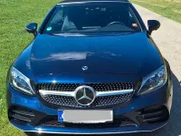 Gebraucht Mercedes C200 AMG line 184 PS (135 kW) 2020 Blau Cabrio