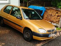 Gebraucht Citroën Saxo 60 PS (44 kW) 2002 Gold Kleinwagen