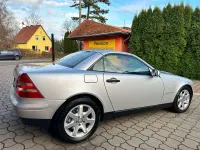 Gebraucht Mercedes SLK230 193 PS (141 kW) 1999 Silber Cabrio