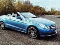 Gebraucht Mercedes E220 170 PS (125 kW) 2011 Blau Cabrio