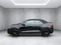 Gebraucht VW T-Roc Cabriolet R-line 150 PS (110 kW) 2023 Schwarz Cabrio