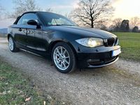 Gebraucht BMW 118 Cabriolet Advantage 143 PS (105 kW) 2009 Schwarz Cabrio