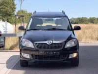Gebraucht Skoda Roomster Plus Edition 69 PS (50 kW) 2015 Schwarz Van / Kleinbus