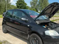 Gebraucht VW Fox 55 PS (40 kW) 2005 Schwarz Kleinwagen
