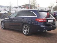 gebraucht Mercedes C220 C 220d T AMG Line 4Matic LED Navi SHZ Kamera ACC