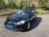 Gebraucht VW Golf Cabriolet 105 PS (77 kW) 2012 Schwarz Cabrio