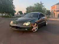 Gebraucht Mercedes CLK500 Avantgarde 306 PS (225 kW) 2002 Schwarz Coupé