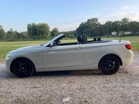 gebraucht BMW 218 i Cabrio 1 HAND PDC SHZ 191€/MON O.ANZAHLUNG