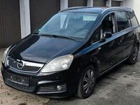 Gebraucht Opel Zafira 150 PS (110 kW) 2007 Schwarz Van / Kleinbus