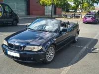 Gebraucht BMW 320 Cabriolet 150 PS (110 kW) 2005 Blau Cabrio