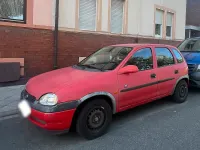 Gebraucht Opel Corsa 65 PS (47 kW) 1998 Rot Kleinwagen