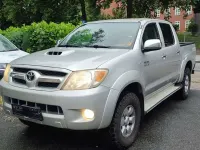 Gebraucht Toyota HiLux 171 PS (125 kW) 2008 Silber Pickup