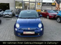 Gebraucht Fiat 500 Lounge 101 PS (74 kW) 2011 Blau Kleinwagen