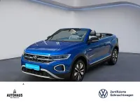 Gebraucht VW T-Roc Cabriolet Goal 116 PS (85 kW) 2025 Blau Cabrio
