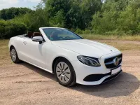 Gebraucht Mercedes E220 Avantgarde 194 PS (142 kW) 2018 Weiß Cabrio