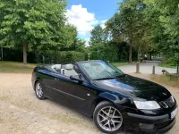Gebraucht Saab 9-3 Cabriolet Aero 225 PS (165 kW) 2005 Schwarz Cabrio