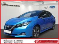 Occasion Nissan Leaf Tekna 110 kW (150 ch) 2019 Bleue Citadine