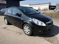 Gebraucht Opel Corsa Edition 75 PS (55 kW) 2008 Schwarz Kleinwagen