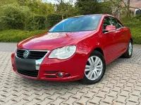 Second-hand VW Eos 150 CP (110 kW) 2008 Roșu Cabrio