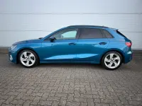 Gebraucht Audi A3 Advanced 150 PS (110 kW) 2021 Blau Limousine