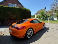 Gebraucht Porsche Cayman S Sport 325 PS (239 kW) 2014 Orange Coupé