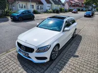 Gebraucht Mercedes C220 AMG 170 PS (125 kW) 2017 Weiß Kombi