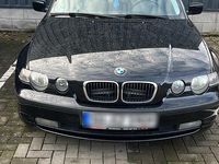 Gebraucht BMW 316 Compact 115 PS (84 kW) 2003 Schwarz Kleinwagen