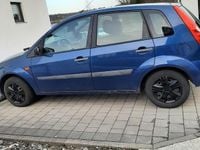 Gebraucht Ford Fiesta 80 PS (58 kW) 2007 Blau Kleinwagen