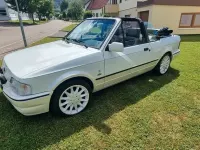Gebraucht Ford Escort Cabriolet 102 PS (75 kW) 1990 Weiß Cabrio