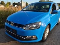 Gebraucht VW Polo LOUNGE 90 PS (66 kW) 2015 Blau Kleinwagen