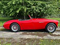 Brugt Austin Healey 100 90 HK (66 kW) 1954 Rød Cabriolet