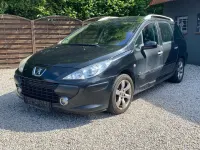 Gebraucht Peugeot 307 Premium 109 PS (80 kW) 2006 Farbe schwarz obsidien/metalli Kombi