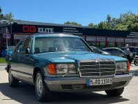 Gebraucht Mercedes 380 SE 204 PS (150 kW) 1983 Grün Limousine