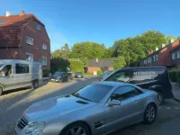 Gebraucht Mercedes SL500 306 PS (225 kW) 2002 Silber Cabrio