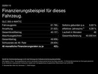 Gebraucht Mercedes GLC300 AMG line 269 PS (197 kW) 2024 Schwarz SUV