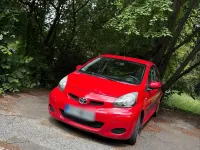 Gebraucht Toyota Aygo 2009 Rot Kleinwagen