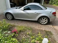 Gebraucht Mercedes SLK200 163 PS (119 kW) 2004 Silber Cabrio