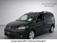 Gebraucht VW Caddy 122 PS (89 kW) 2022 Schwarz Van / Kleinbus