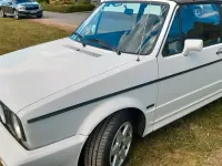 Brugt VW Golf Cabriolet 97 HK (71 kW) 1991 Hvid Cabriolet