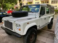 Gebraucht Land Rover Defender S 122 PS (89 kW) 1999 Weiß Kombi