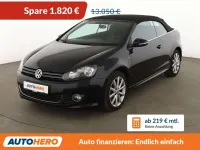Gebraucht VW Golf Cabriolet LOUNGE 105 PS (77 kW) 2016 Schwarz Cabrio