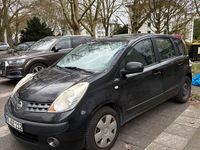 Gebraucht Nissan Note 86 PS (63 kW) 2007 Schwarz Kleinwagen